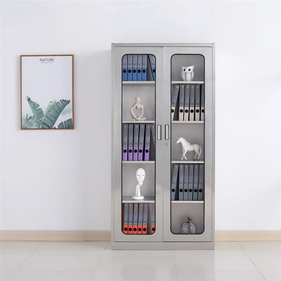 Stainless Steel Glass filing Cabinet manufacturers